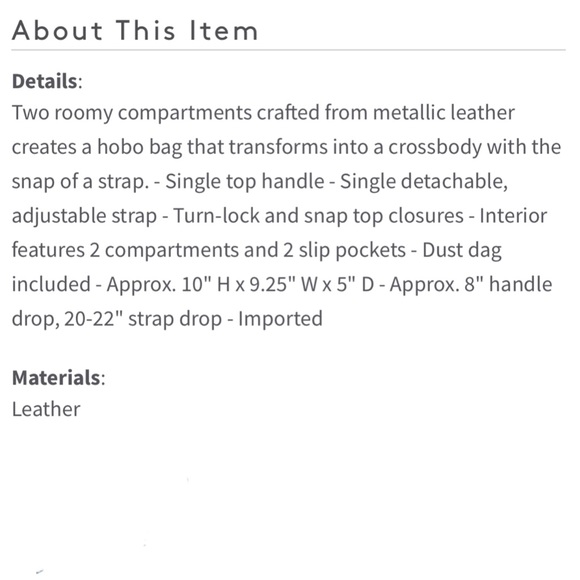 🆕 MCM Italy Leather Hobo Crossbody Bag - Picture 8 of 8